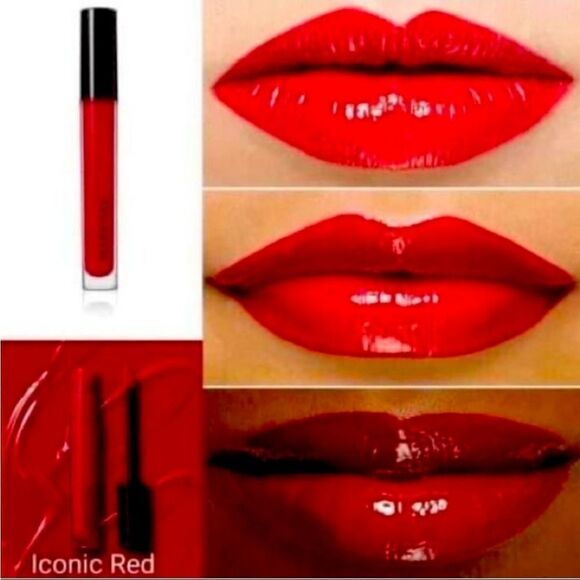 MARY KAY UNLIMITED LIP GLOSS IN ICONIC RED - Picture 1 of 10